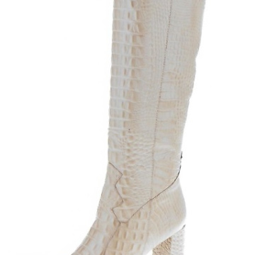 Croco Capuccino - Cano alto - 39cm